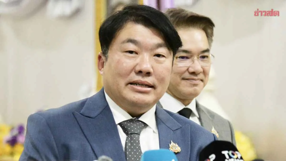 Siripong Proposes 240 Billion Baht Loan to Convert 80,000 Public Vehicles Across 7 Categories to Electric System