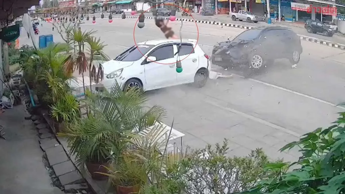 A Matter of Life and Death: CCTV Footage Shows Woman Hit by Speeding Car While Opening Vehicle Door
