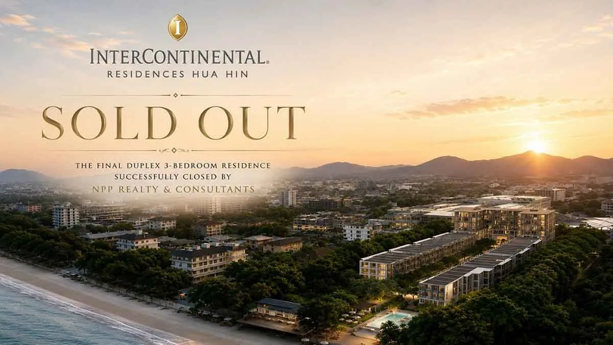 NPP Completes Record 3.84 Billion Baht InterContinental Hua Hin Sale