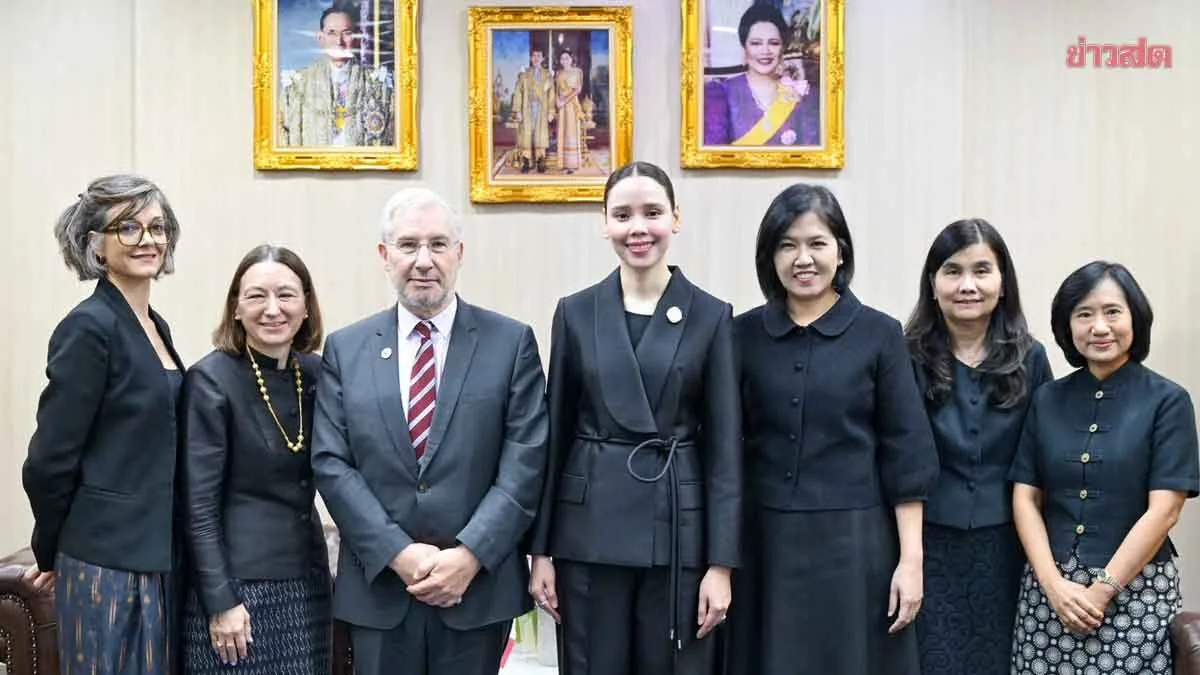 Sabida Meets French Ambassador to Strengthen Cultural Cooperation and Enhance Thailand's International Image