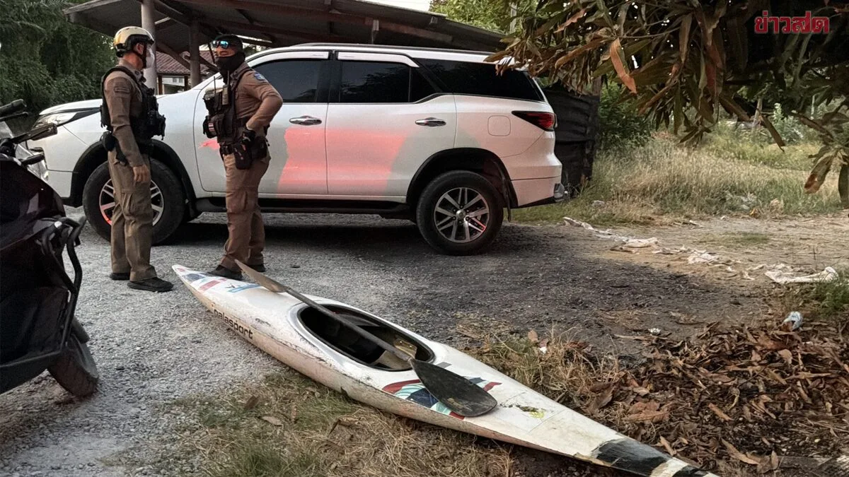 Tragedy as 15-Year-Old Kayak Athlete Drowns During Training in Samut Prakan Canal