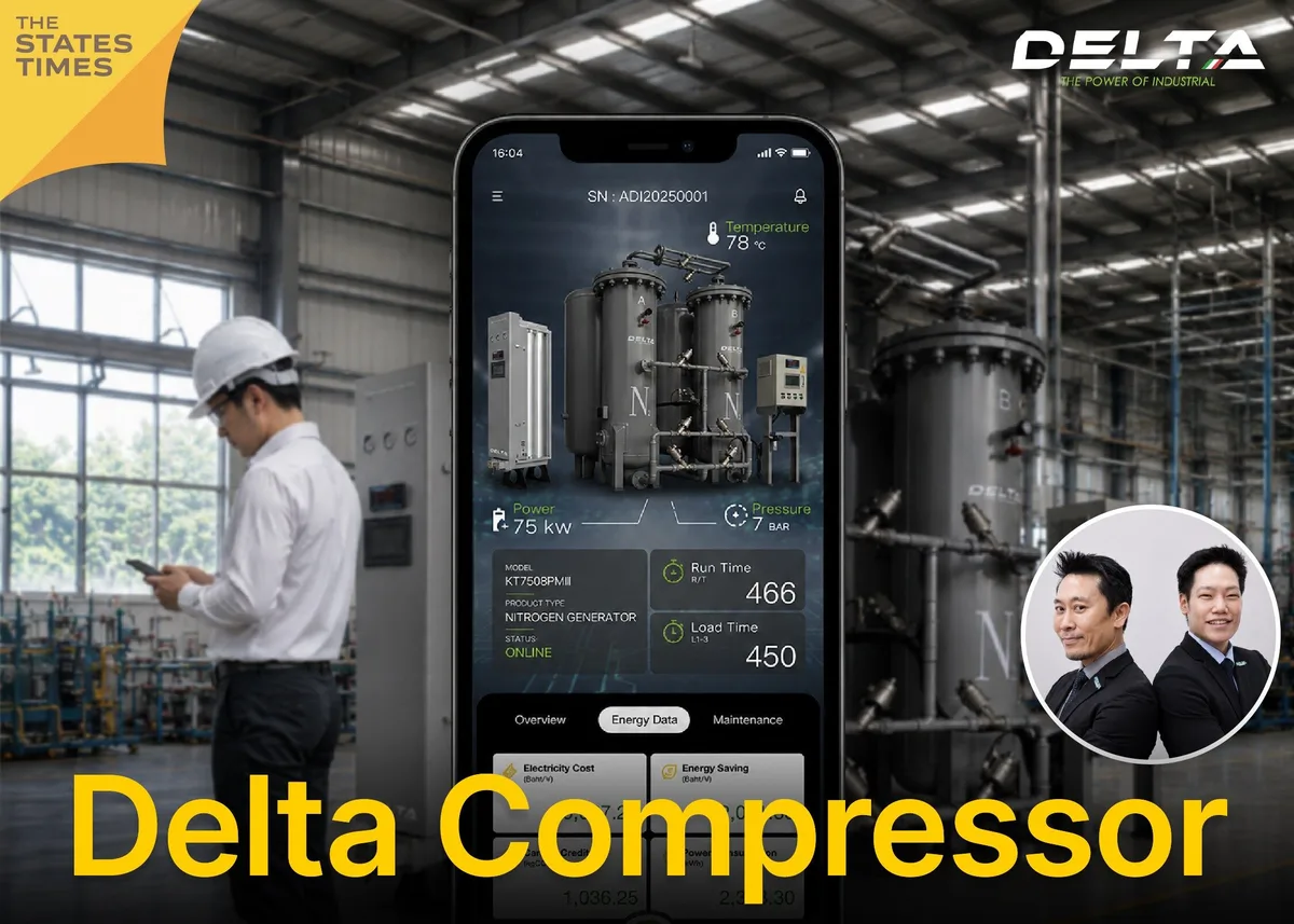 Delta Compressor Launches Industrial Nitrogen Generator System
