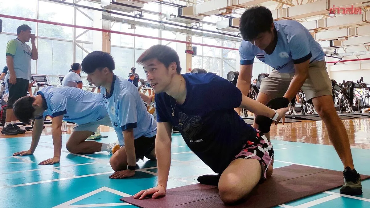 Thai Athletes Show Strong Fitness Ahead Of Asian Games
