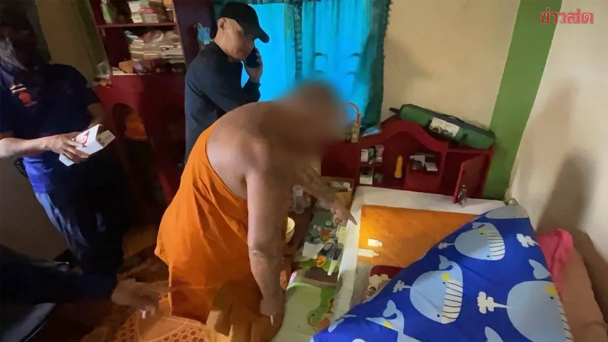Buddhist Abbot Arrested With Heroin in Mae Hong Son Raid